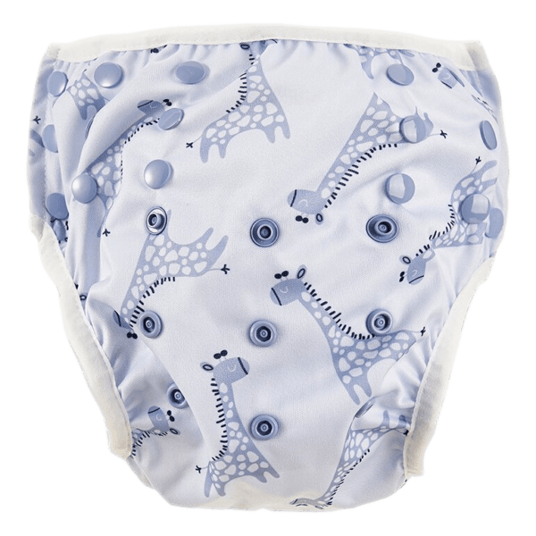 Happy Bear swimdiaper blue giraffe