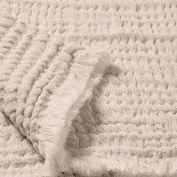 Nordic Coast Company babydeken beige - Afbeelding 2